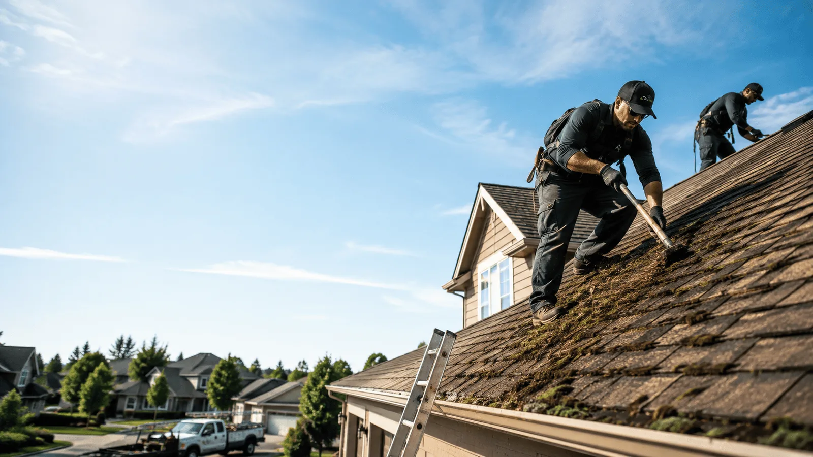 Roof Moss Removal in Van, WV near me